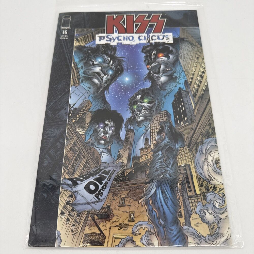 KISS PSYCHO CIRCUS COMIC BOOK #16